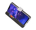 BAOHU Booktype Telefoonhoesjes - Bookcase Hoesje - Wallet Case -  Geschikt voor Huawei Mate 20 Lite - Wit