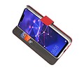 BAOHU Booktype Telefoonhoesjes - Bookcase Hoesje - Wallet Case -  Geschikt voor Huawei Mate 20 Lite - Rood