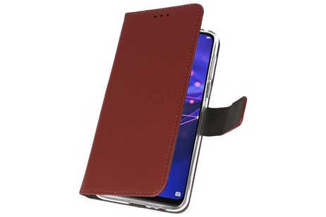 Booktype Telefoonhoesjes - Bookcase Hoesje - Wallet Case -  Geschikt voor Huawei Mate 20 Lite - Bruin