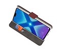 BAOHU Booktype Telefoonhoesjes - Bookcase Hoesje - Wallet Case -  Geschikt voor Huawei Honor 8X - Bruin