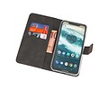 BAOHU Booktype Telefoonhoesjes - Bookcase Hoesje - Wallet Case -  Geschikt voor Moto One - Bruin