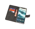 BAOHU Booktype Telefoonhoesjes - Bookcase Hoesje - Wallet Case -  Geschikt voor Moto One - Roze