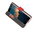 BAOHU Booktype Telefoonhoesjes - Bookcase Hoesje - Wallet Case -  Geschikt voor Nokia 2.1 - Rood