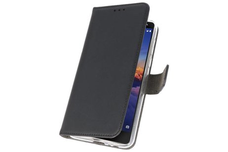 BAOHU Booktype Telefoonhoesjes - Bookcase Hoesje - Wallet Case -  Geschikt voor Nokia 3.1 - Zwart