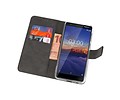 BAOHU Booktype Telefoonhoesjes - Bookcase Hoesje - Wallet Case -  Geschikt voor Nokia 3.1 - Zwart