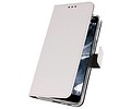 BAOHU Booktype Telefoonhoesjes - Bookcase Hoesje - Wallet Case -  Geschikt voor Nokia 5.1 - Wit