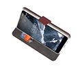 BAOHU Booktype Telefoonhoesjes - Bookcase Hoesje - Wallet Case -  Geschikt voor Nokia 5.1 - Bruin
