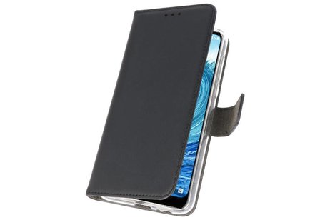 Booktype Telefoonhoesjes - Bookcase Hoesje - Wallet Case -  Geschikt voor Nokia X5 5.1 Plus - Zwart