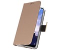 BAOHU Booktype Telefoonhoesjes - Bookcase Hoesje - Wallet Case -  Geschikt voor Nokia X6 6.1 Plus - Goud