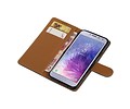 BAOHU Zakelijke Book Case Telefoonhoesje Geschikt voor de Samsung Galaxy J4 - Portemonnee Hoesje - Pasjeshouder Wallet Case - Zwart