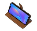 BAOHU Zakelijke Book Case Telefoonhoesje Geschikt voor de Huawei P Smart Plus - Portemonnee Hoesje - Pasjeshouder Wallet Case - Blauw