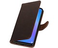 BAOHU Zakelijke Book Case Telefoonhoesje Geschikt voor de Huawei P Smart Plus - Portemonnee Hoesje - Pasjeshouder Wallet Case - Mocca