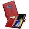 BAOHU Zakelijke Bookstyle Hoesje Galaxy Note 9 Rood