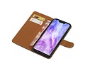 BAOHU Zakelijke Book Case Telefoonhoesje Geschikt voor de Huawei Nova 3 - Portemonnee Hoesje - Pasjeshouder Wallet Case - Blauw