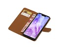 BAOHU Zakelijke Book Case Telefoonhoesje Geschikt voor de Huawei Nova 3 - Portemonnee Hoesje - Pasjeshouder Wallet Case - Bruin