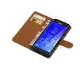 BAOHU Zakelijke Book Case Telefoonhoesje Geschikt voor de Samsung Galaxy J7 (2018) - Portemonnee Hoesje - Pasjeshouder Wallet Case - Blauw