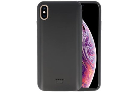 Battery Case voor iPhone XS Max 5000 mAh Audio Zwart