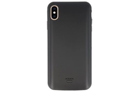 Battery Case voor iPhone XS Max 5000 mAh Audio Zwart