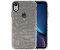 BAOHU Grijs Geometric Style Siliconen Hoesjes - Geschikt voor iPhone XR