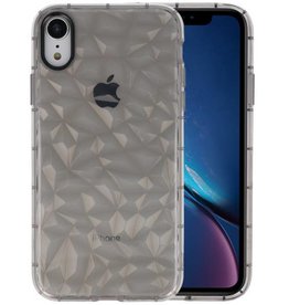 BAOHU Grijs Geometric Style Siliconen Hoesjes iPhone XR