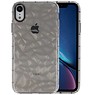 BAOHU Grijs Geometric Style Siliconen Hoesjes iPhone XR