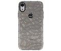 BAOHU Grijs Geometric Style Siliconen Hoesjes - Geschikt voor iPhone XR