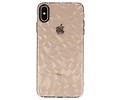 Transparant Geometric Style Siliconen Hoesje voor de iPhone XS Max