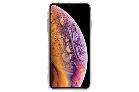 BAOHU Transparant Geometric Style Siliconen Hoesje - Geschikt voor de iPhone XS Max