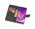 Booktype Telefoonhoesjes - Bookcase Hoesje - Wallet Case -  Geschikt voor Samsung Galaxy A9 2018 - Bruin