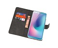 Booktype Telefoonhoesjes - Bookcase Hoesje - Wallet Case -  Geschikt voor Samsung Galaxy A6s - Wit