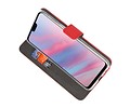 Booktype Telefoonhoesjes - Bookcase Hoesje - Wallet Case -  Geschikt voor Huawei Y9 2019 - Rood