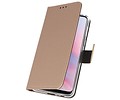BAOHU Booktype Telefoonhoesjes - Bookcase Hoesje - Wallet Case -  Geschikt voor Huawei Y9 2019 - Goud
