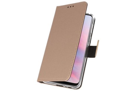 BAOHU Booktype Telefoonhoesjes - Bookcase Hoesje - Wallet Case -  Geschikt voor Huawei Y9 2019 - Goud