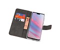 Booktype Telefoonhoesjes - Bookcase Hoesje - Wallet Case -  Geschikt voor Huawei Y9 2019 - Bruin