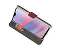 Booktype Telefoonhoesjes - Bookcase Hoesje - Wallet Case -  Geschikt voor Huawei Y9 2019 - Bruin