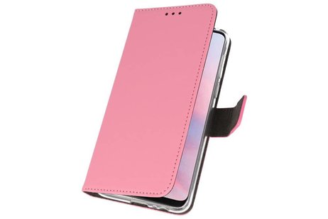 BAOHU Booktype Telefoonhoesjes - Bookcase Hoesje - Wallet Case -  Geschikt voor Huawei Y9 2019 - Roze