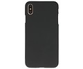 BAOHU Hoesje Geschikt voor de iPhone XS Max - Backcover Color Telefoonhoesje - Zwart