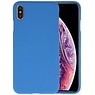 BAOHU BackCover Hoesje Color Telefoonhoesje iPhone XS Max - Navy