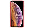 BAOHU Hoesje Geschikt voor de iPhone XS Max - Backcover Color Telefoonhoesje - Rood