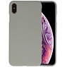 BAOHU BackCover Hoesje Color Telefoonhoesje iPhone XS Max - Grijs