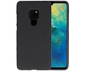 BAOHU Hoesje Geschikt voor de Huawei Mate 20 - Backcover Color Telefoonhoesje - Zwart