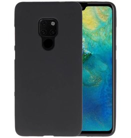 BAOHU BackCover Hoesje Color Telefoonhoesje Huawei Mate 20 - Zwart