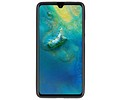BAOHU Hoesje Geschikt voor de Huawei Mate 20 - Backcover Color Telefoonhoesje - Zwart