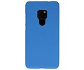 BAOHU Hoesje Geschikt voor de Huawei Mate 20 - Backcover Color Telefoonhoesje - Navy