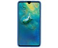 BAOHU Hoesje Geschikt voor de Huawei Mate 20 - Backcover Color Telefoonhoesje - Navy