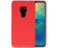 BackCover Hoesje Color Telefoonhoesje voor Huawei Mate 20 - Rood