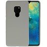 BAOHU BackCover Hoesje Color Telefoonhoesje Huawei Mate 20 - Grijs