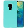 BackCover Hoesje Color Telefoonhoesje Huawei Mate 20 - Turquoise