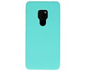 BackCover Hoesje Color Telefoonhoesje voor Huawei Mate 20 - Turquoise