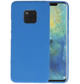 BAOHU BackCover Hoesje Color Telefoonhoesje Huawei Mate 20 Pro - Navy